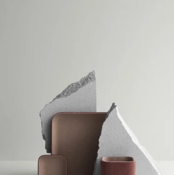 Ablageschale -HERBA- Farbe Rustic Brown / Tan - Größe M