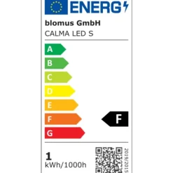 Akku LED Leuchte -CALMA LED- Farbe Black - Größe S