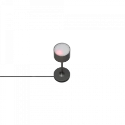 Akku LED Leuchte -FAROL Mini- Farbe Gunmetal