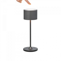 Akku LED Leuchte -FAROL Mini- Farbe Gunmetal