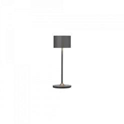 Akku LED Leuchte -FAROL Mini- Farbe Gunmetal
