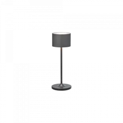 Akku LED Leuchte -FAROL Mini- Farbe Gunmetal