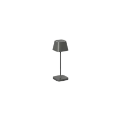 Akku LED Leuchte -KODU- Farbe Granite Gray