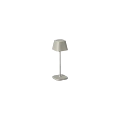 Akku LED Leuchte -KODU- Farbe Silk Gray