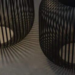 Akku LED Leuchte -LITO- Farbe Black - Größe M