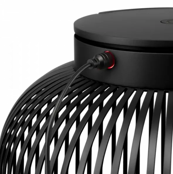 Akku LED Leuchte -LITO- Farbe Black - Größe M
