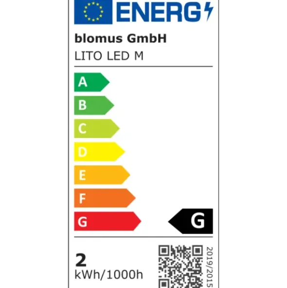 Akku LED Leuchte -LITO- Farbe Black - Größe M