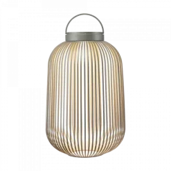 Akku LED Leuchte -LITO- Farbe Granite Gray - Größe L