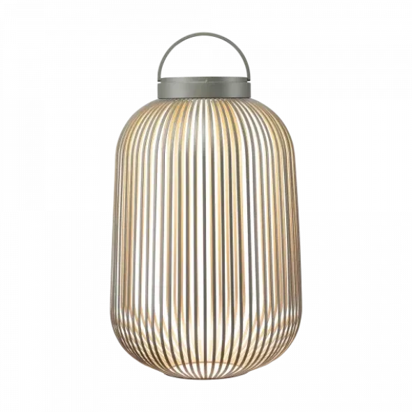 Akku LED Leuchte -LITO- Farbe Granite Gray - Größe L