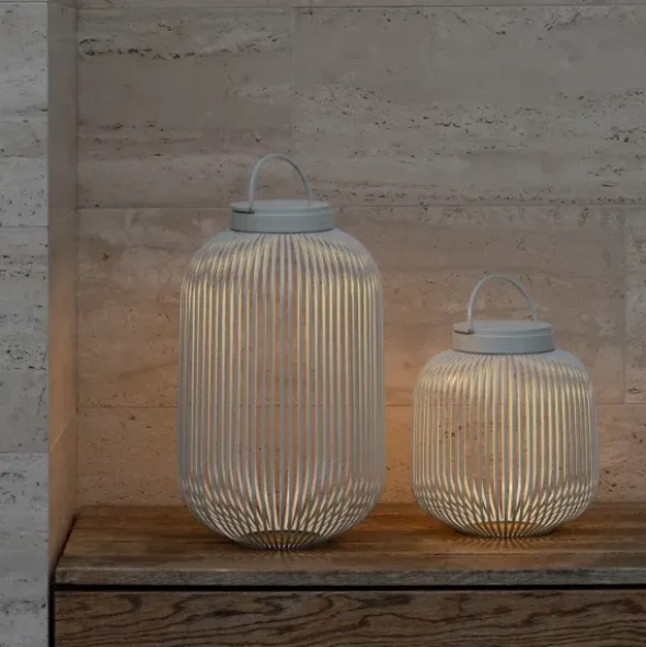 Akku LED Leuchte -LITO- Farbe Granite Gray - Größe L