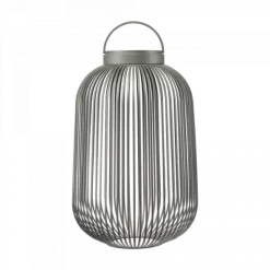 Akku LED Leuchte -LITO- Farbe Granite Gray - Größe L