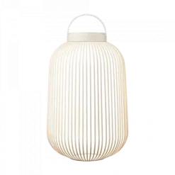 Akku LED Leuchte -LITO- Farbe Silk Gray - Größe L