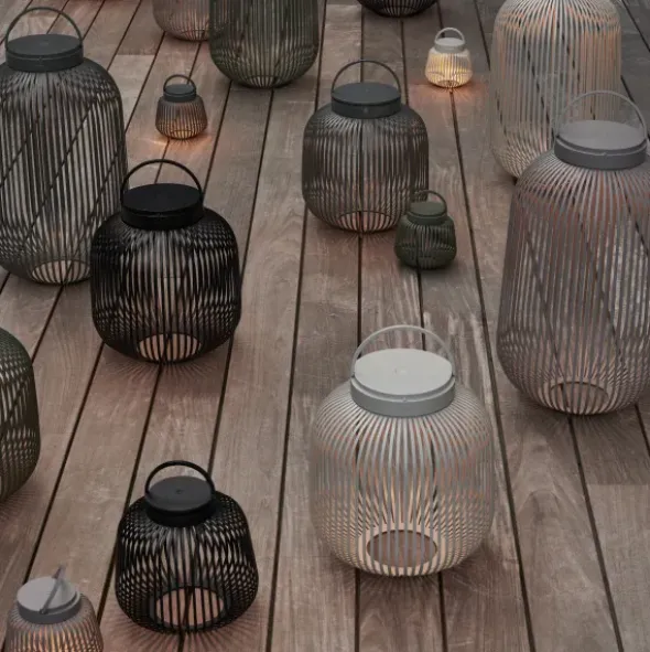 Akku LED Leuchte -LITO LED- Farbe Silk Gray - Größe XS