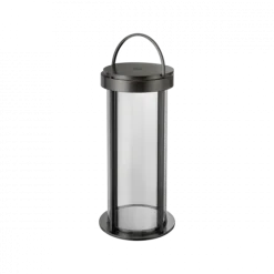 Akku LED-Leuchte -MITURO- Farbe Gunmetal - Größe S