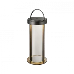 Akku LED-Leuchte -MITURO- Farbe Gunmetal - Größe S