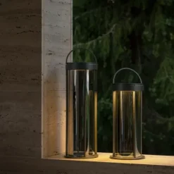 Akku LED-Leuchte -MITURO- Farbe Gunmetal - Größe S