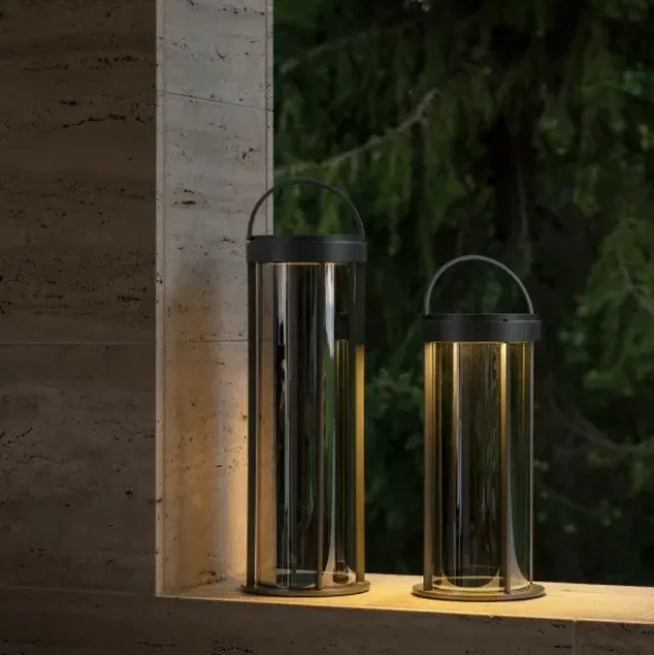 Akku LED-Leuchte -MITURO- Farbe Gunmetal - Größe M