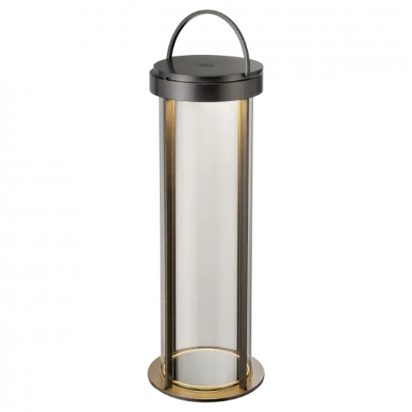 Akku LED-Leuchte -MITURO- Farbe Gunmetal - Größe M