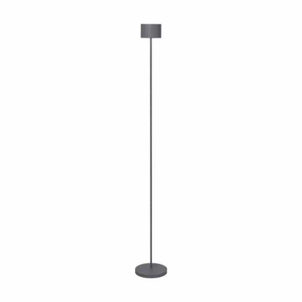 Akku LED-Stehleuchte -FAROL FLOOR- Farbe Warm Gray