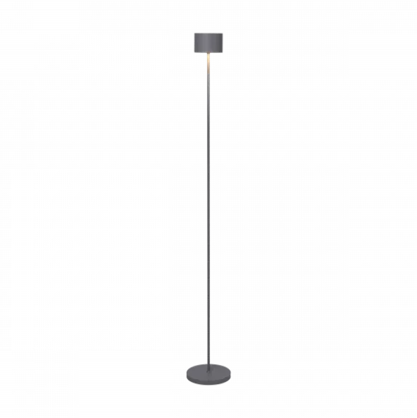 Akku LED-Stehleuchte -FAROL FLOOR- Farbe Warm Gray