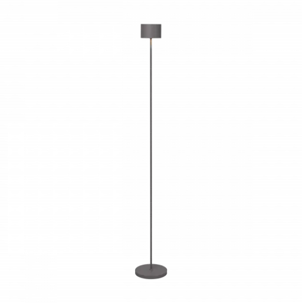 Akku LED-Stehleuchte -FAROL FLOOR- Farbe Warm Gray