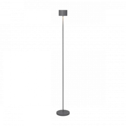 Akku LED-Stehleuchte -FAROL FLOOR- Farbe Warm Gray
