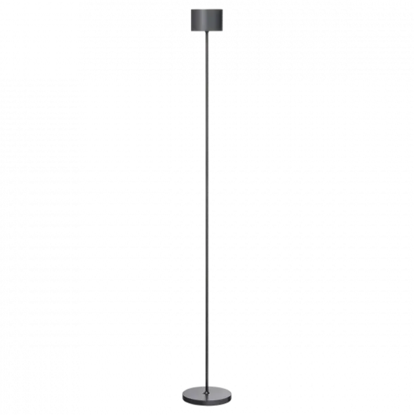 Akku LED-Stehleuchte -FAROL FLOOR- Farbe Gunmetal
