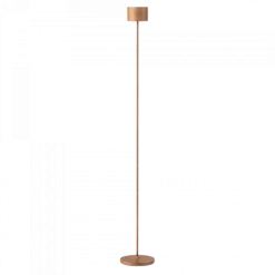 Akku LED-Stehleuchte -FAROL FLOOR- Farbe Rusty Look