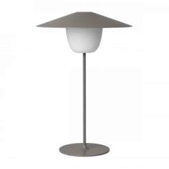 Akku LED-Tischleuchte -ANI LAMP- Farbe Warm Gray