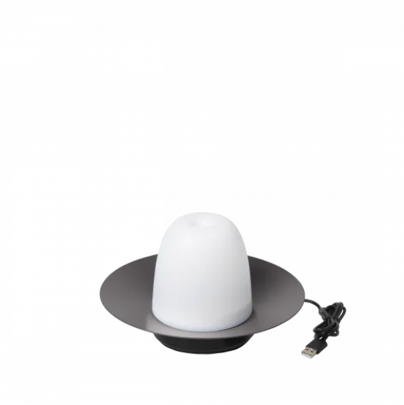 Akku LED-Tischleuchte -ANI LAMP- Farbe Warm Gray