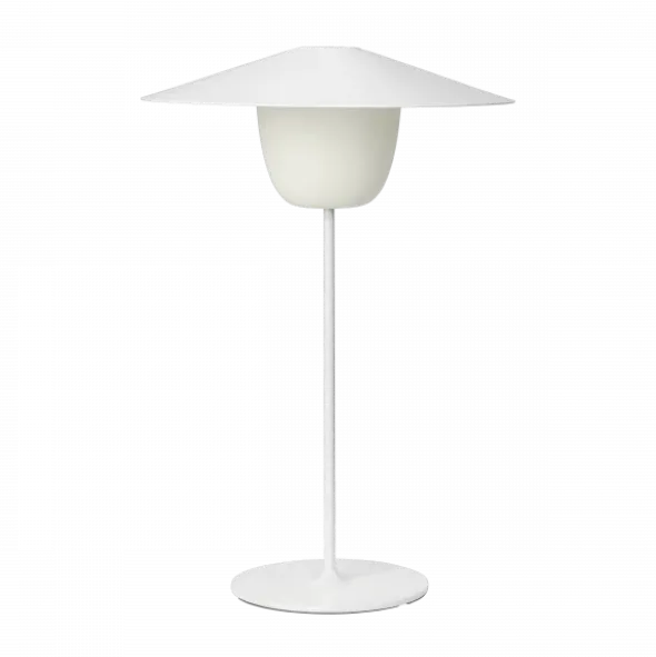 Akku LED-Tischleuchte -ANI LAMP LARGE- Farbe White