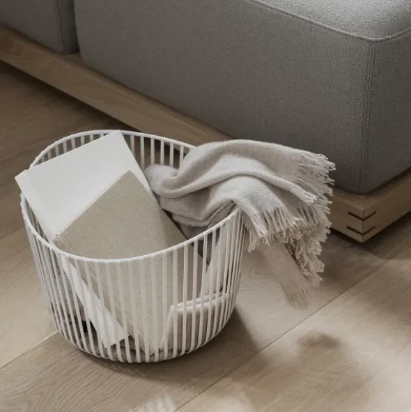 Aufbewahrungskorb -MODO- Farbe White