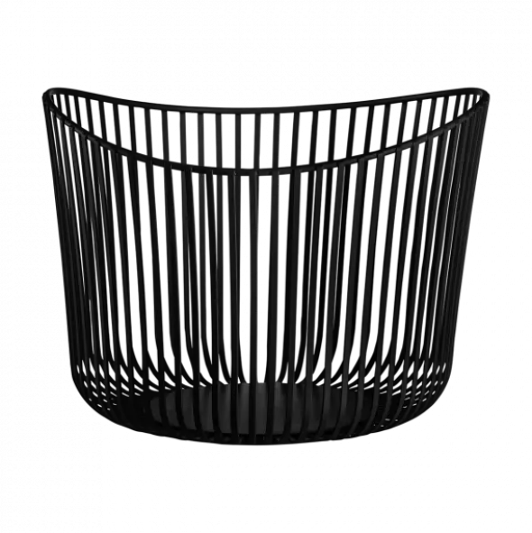Aufbewahrungskorb -MODO- Farbe Black