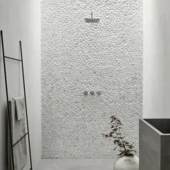 Badematte -PIANA- Farbe Tarmac - Größe 50 x 100 cm