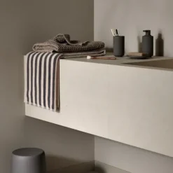 Badematte -TUUFA- Farbe Moonbeam - Größe 70 x 140 cm