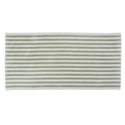 Badetuch -ARTO- Farbe Desert Sage/Agave Green Größe 70 x 140 cm, breite Streifen