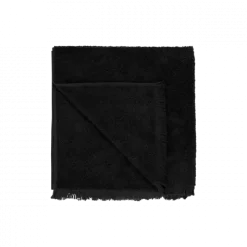Badetuch -FRINO- Farbe Black - Größe 70 x 140 cm