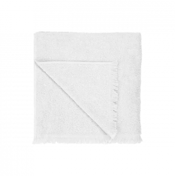 Badetuch -FRINO- Farbe White - Größe 70 x 140 cm