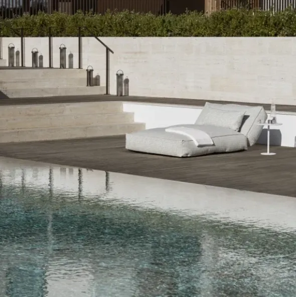 Badetuch -RIVA- Farbe White - Größe 70 x 140 cm