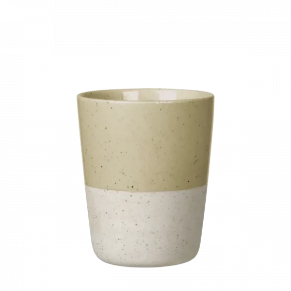 Becher -SABLO- Farbe Savannah - Größe Ø 8 cm