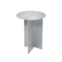 Beistelltisch -ORU- Farbe Edelstahl Matt - Größe S, Ø 35cm