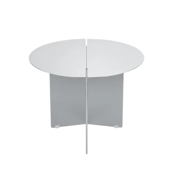 Beistelltisch -ORU- Farbe Edelstahl Matt - Größe M, Ø 50cm