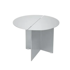 Beistelltisch -ORU- Farbe Edelstahl Matt - Größe M, Ø 50cm