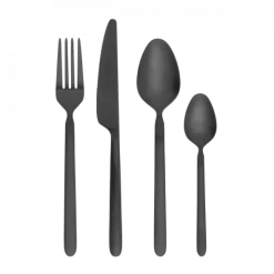 Besteck-Set -STELLA- Farbe Black 16-tlg.