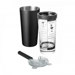 Boston Shaker Set -LOUNGE- Farbe Black