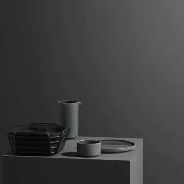 Brotkorb -DELARA- Farbe Black - Größe L