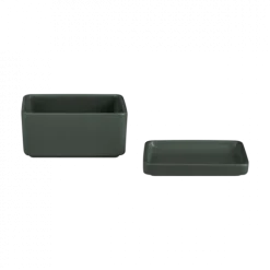 Butterdose -PILAR- Farbe Agave Green