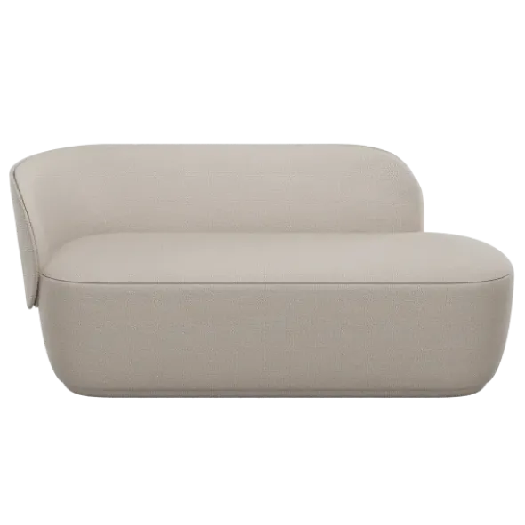 Chaiselongue, links -KUON- Socia Desert