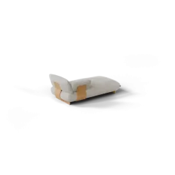 Chaiselongue, links -MOCO- Farbe Desert - Stoff: Pina