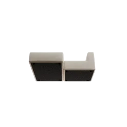 Chaiselongue, links -TASI- Farbe Beige - Stoff: Boucla